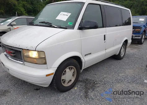 2000 GMC Safari Xt из США, поврежденный, VIN 1GKDM19W0YB531934